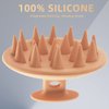Silicone Scalp Massager Shampoo Brush for Shower