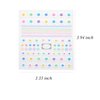 IHUKEIT Cute Nail Stickers for Kids Including Animals Flowers Cloud Star Heart and More Self Adhesive Fingernail Decal Stickers for Little Girls Women Nail Art Decoration Fun (Pack of 9)