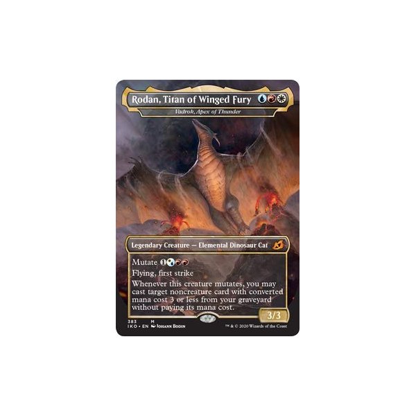 Rodan, Titan of Winged Fury - Vadrok, Apex of Thunder
