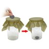 1 Pc Coin Through A Sheet of Rubber Coin into Cup Comedy Magic Tricks Close up Magic Gimmick Props for Magicans Use Safety and Repeatedly Small in Size and Light in Weight,Novelty and Gag Toys