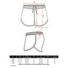 UZZI Women's American Flag Side Split Running Shorts 1830AF L