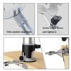 PR102 Palm Router Edge Guide for Bosch GKF125CE, PR10E and PR20EVS Palm Routers’ PR001 and PR101 Fixed Bases - Included Mounting Hardware, Allows Adjustment up to 3-5 8 in.