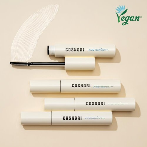 COSNORI Long Active Mascara Remover - Vegan, Mild-cleansing, Multi-remover, Waterproof mascara cleanser 0.32 fl.oz (9g)