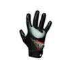Taqcha Youth Villain Football Gloves - Tacky Grip Skin Tight Youth Football Gloves - Pro Elite Super Sticky Receiver Football Gloves - Youth Sizes (Youth M - L)
