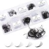 1000 Promade Fans Handmade 3D~ 8D 0.07mm Premade Fans Eyelash Extensions 8-15mm Ten Mixed Lengths C D Curl Multiple Options Loose Fans Lash Extensions Promades Eyelash Fans (8D 0.07 D 8-15mm)