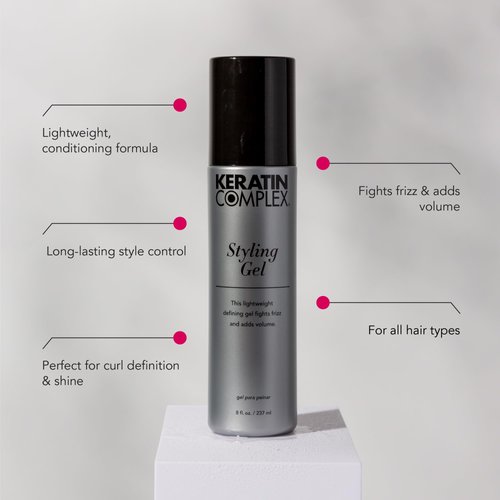 Keratin Complex Styling Gel - 8oz