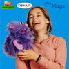 Living Puppets - Mugs The 12-Inch Purple Friendly Monster, Plush Hand Puppet for Boys and Girls