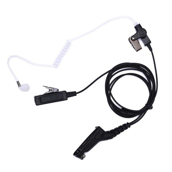 Caroo APX 7000 Earpiece for Motorola 2 Wire Surveillance XPR7550 7550e Headset and Mic for Motorola APX6000 XPR6350 XPR6550 XPR6580 XPR7350 7350e XPR7380 XPR7580 7580e Two Way Radio Walkie Talkie