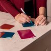Boogie Board VersaNotes Expansion Pack, Ruby Pink - Reusable Dry-Erase Sticky Note Alternative 3-Pack for Home and Office, 4x6 Writing Surface with Instant Erase (VersaPen Stylus Not Included)