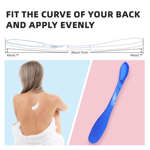 SFFTCYY&ZGTJ Lotion Applicator for Back,applicator to put lotion on back,Sunscreen Applicator by self,Back Lotion Applicator,Body Lotion Applicator for women,Elderly,back cream applicator