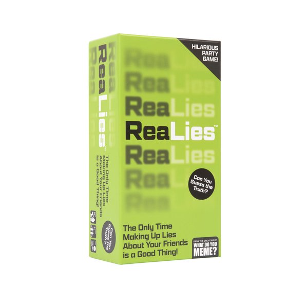 ReaLies – The Hilarious Party Game of Truths and Lies That Tests How Well You Know Your Friends – by What Do You Meme?