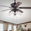 Ceiling Fan Pull Chain Ornaments Extension Football Light Pull Chains for Ceiling Fans Lights Lamp 2Pack