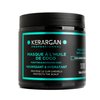 KERARGAN - Hair Mask with Coconut, Argan and Chamomile Oil, Nourishes and Moisturizes - Split ends - Sulfate, Paraben and Silicone free - 500 ml
