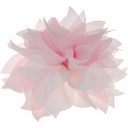 Lady Peony Acutiflorous Silk Party Wedding Brooch Corsage Hair Head Clip Headdress Flowers | Flower Hair Clips | Brooch Pins for Women | Floral Hair Clips | Flower Hair Clips for Women | (Pink Floral)
