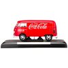 1963 Volkswagen T1 Coca Cola Cargo Van with Delivery Driver, Hand Cart and Coca Cola Cases 1/24 by Motor City Classics 424062