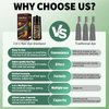 TYAYW Black Hair Dye Shampoo 3 in 1 for Gray Hair, Long-lasting & Natual Black Hair Shampoo, Hair Color shampoo for Men Women, Shampoo Para Canas, Hair Dye Easy to Use at Home 16.9 Fl Oz (Black)