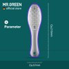 MR.GREEN Foot File Double Sided Pedicure Foot Care Tools Professional Callus Remover Foot Rasp Stainless Steel Foot Scrubber for Feet (Purple)