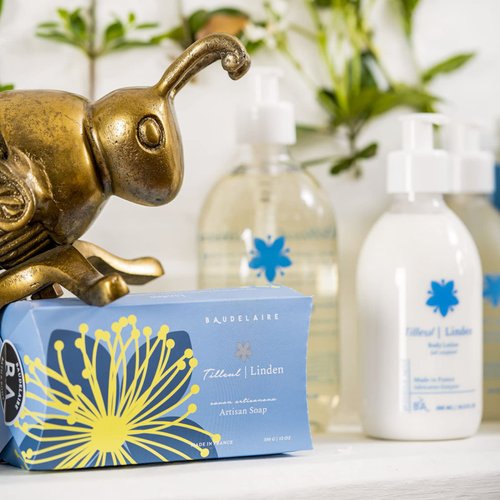 Provence Sante Body Lotion Anti Aging Cream Ultra Hydrating Heal & Restore Dry Skin Nurturing Moisturize Massage Made in France 10.2 Ounce (Linden)