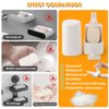 Bar Soap Dispenser, Soap Grinder for Bar Soap Wall-Mounted, Waterproof Soap Grinder for Bar Soap, Easy to Install & No Drilling for Bathroom, Kitchen, Hotel (One, White, NO SOAP, NO Desiccant)