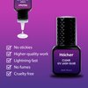 HAICHER UV Lash Glue for Eyelash Extensions, Curing 1-2 Sec Drying Time, Extreme Retention 7-9 Weeks, Lash Adhesive for UV Light Professional Use Only (5ml/2 Pack)