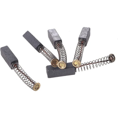 NIOOLIUK 15 Pcs Carbon Brushes with Wire Leads and Brush Springs Attached 19mm x 7 mm x 6 mm for Generic Electric Motor