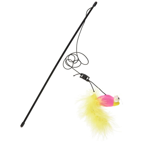 Ethical Feather Boa Toy with Wand and Catnip Cat Toy