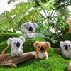 9 Pcs Koala Bear Plush Mini Koala Stuffed Animal Small Koala Bear Keychain Plush Soft Huggable Koala Plush Bulk Toy Forest Stuffed Animals Set for Kids Birthday Party Favors Gifts Award, 4 Inches