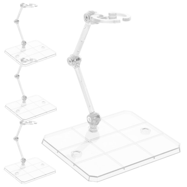 jojofuny 4pcs Action Figure Stands, Adjustable Action Figure, Doll Model Support Stand, Adjustable Doll Support, for Homes, Stores, Supermarkets, Shopping Malls, and Doll Shops