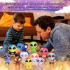Forest & Twelfth 5" Alien Plush Toys 12 Unique Plush Toys, Soft and Unique Alien Figure Toys for Imaginative Play, Party Decor, Party Favors, Safe for All Ages (12 Pack)