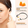 Banded Ear Plugs Hearing Bands Silicone Band Earplugs and Replacement Ear Buds Shooting Ear Plugs for Noise, Sleeping, Studying and Construction (96)