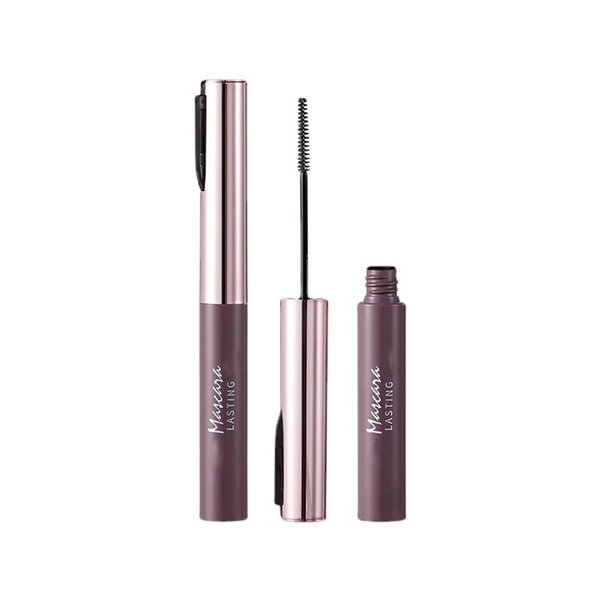 Black mascara with eyelash comb, Waterproof,Voluminous Eyelashes, Long Lasting, Smudge-proof，Mascara For Natural Lengthening And Thickening Effect(1 Pcs)