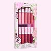 Nicole Miller Lip Gloss Collection, 10 Count (Pack of 1), Flowery Pink