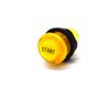 Arcity 6 Pcs/Lot 28mm Arcade LED Push Buttons Illuminated Player 1P 2P Coin Start Select Lit Yellow with Microswitch for Arcade Machine Games Console Parts 5V