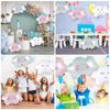 6 Pieces Cloud Balloons,White Cloud Foil Balloons,Cloud Balloons Baby Shower,Cute Cloud Shaped Balloons for Boys Girls Baby Shower Themed Party Birthday Party Wedding Decorations Supplies (Mixcloud)