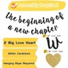 The Beginning of a New Chapter Banner Funny Farewell Graduation Farewell Moving Away Happy Retirement Party Decorations Supplies Glitter Hanging Garland Kit Balloons Bunting Backdrop Adult Black Gold