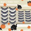 MayIFindYou Halloween Glitter Lashes,Dramatic False Eyelashes with Shinny Glitter Faux Mink Eyelashes for Festivals Parties Strip Lashes Pack 5 Pairs (C2-Glitter & Blue)