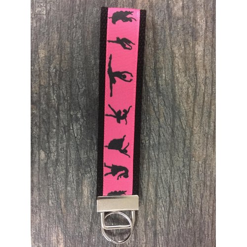 Infinity Collection Dance Keychain, Dance Key FOB, Dance Jewelry, Gift For Dancers