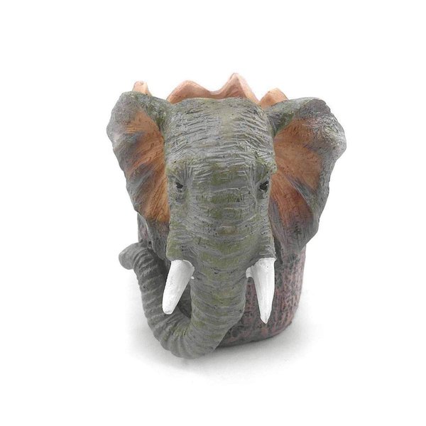 ornerx 4" Pencil Holder Cute Elephant Desk Accessories