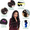 Beauhair Straight 3 Bundles with Closure Virgin Hair Free Part (14 16 18 with 14inch), 100% Unprocessed Remy Brazilian Human Hair Extensions, Hair Weft Weave With Lace Closure, Natural Color