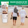 Miracle Foot Repair Cream, 4 oz Repairs Dry Cracked Heels and Feet, Diabetic-Safe, 60% Pure Ultra Aloe Moisturizes, Softens, and Repairs, Relief from Discomfort of Ingrown Toenails (2-Pack)