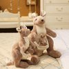 Ruzucoda Plush Kangaroo Stuffed Animals Toys Dolls Gifts for Kids Boys Girls 11 Inches