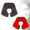 Layhou Silicone Neck Cape Adjustable Apron for Haircut Hair Dye Hairdressing Cutting Collar for Hair Salon Stylist