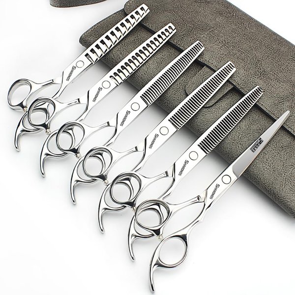 Barber hair scissors, Axemoore professional haircut Cutting Scissors/Shears set- 6", made of Japanese stainless steel, especially (6.5in-6pc)
