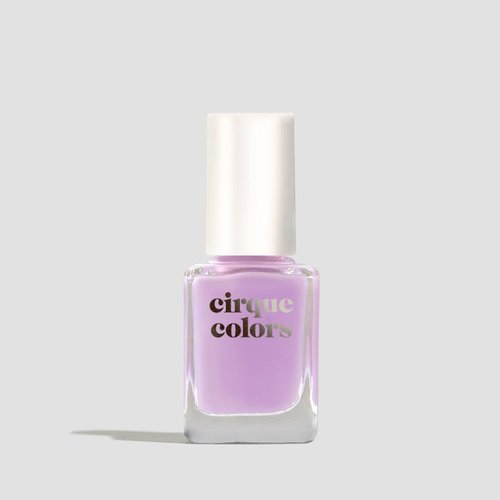 Cirque Colors Lavender Sky - Sheer Pastel Lilac Purple Jelly Nail Polish - 0.37 Fl Oz (11 mL) - Vegan & Cruelty-Free