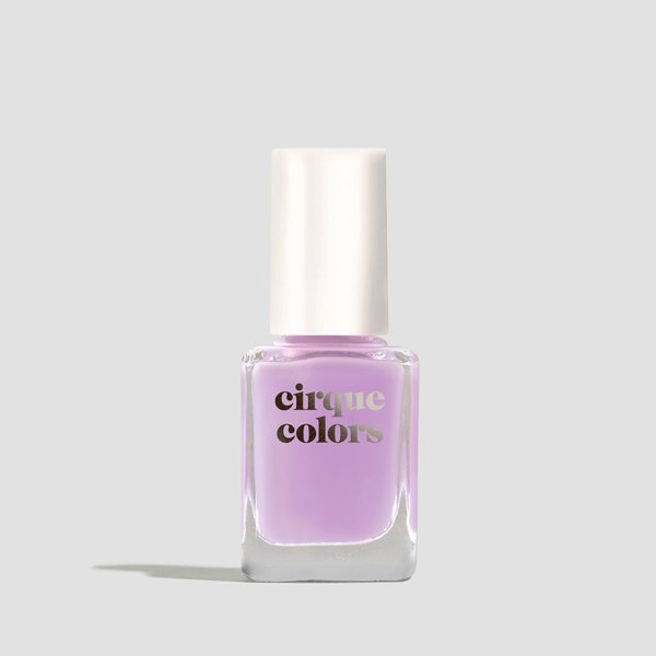 Cirque Colors Lavender Sky - Sheer Pastel Lilac Purple Jelly Nail Polish - 0.37 Fl Oz (11 mL) - Vegan & Cruelty-Free