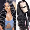 Drosuud 13x6 Body Wave Lace Front Wigs Human Hair 13x6 HD Lace Frontal Wigs for Women Human Hair Pre Plucked with Baby Hair Brazilian Virgin Human Hair Lace Front Wigs 28Inch