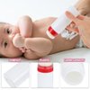 Kichvoe Toddler Powder Puff Box Empty Powder Dispenser Bottle, 2Pcs Travel Body Powder Jar Makeup Powder Empty Case Container for Home Outdoor Trip Travel Size Baby Powder