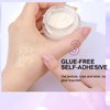 Holographic Body Glitter Gel for Body Face Hair Lip Makeup, Long-Lasting Waterproof Color Changing Sparkling Glitter Liquid Sequins, Suit for Music Festival Halloween Concerts Art Party for Women Gri