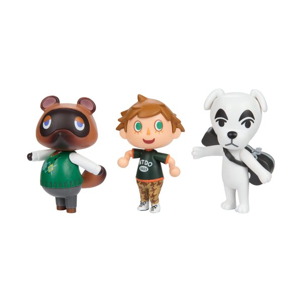 Super Mario Nintendo Animal Crossing Action Figures Multi-Pack Poseable Articulated 2.5-Inch Collectible Toys Perfect for Kids & Collectors Alike! for Ages 3+