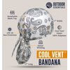 OutdoorEssentials Cooling Helmet Liner - Motorcycle Headwraps for Men - Do Rag Bandanas for Men - Bandana Skull Cap Biker Cap